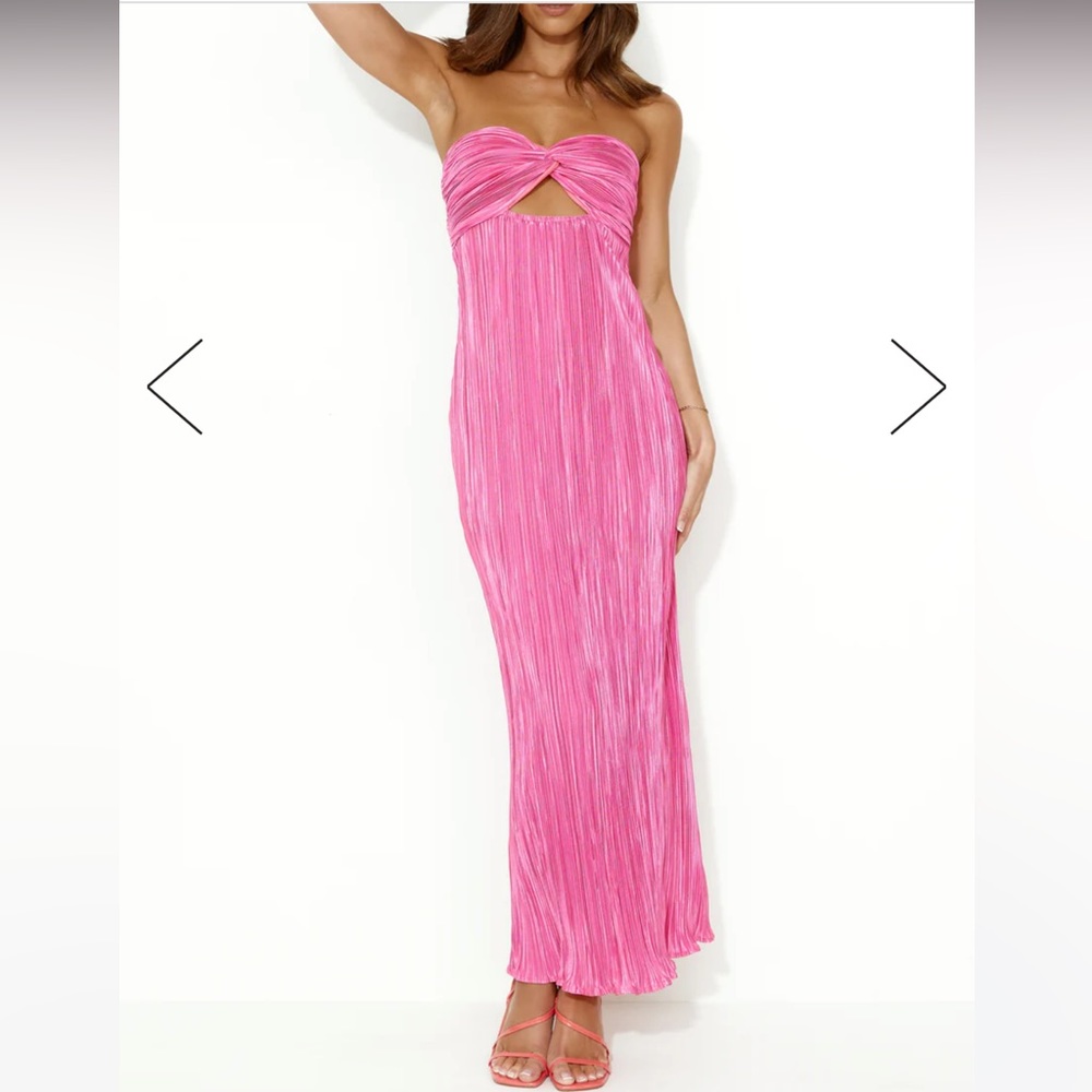Pink prom dress